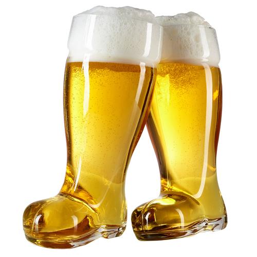 2 Liter Oktoberfest Beer Boots - Set of 2