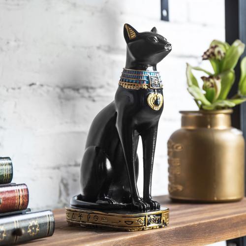 Egyptian Goddess Cat Statue