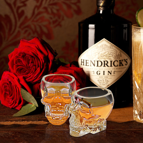 Set of 6 Skull Shot Glasses
